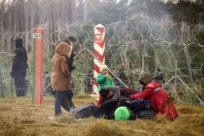 Lietuvos Seimas pareiškė palaikymą Lenkijai, ginant ES sieną