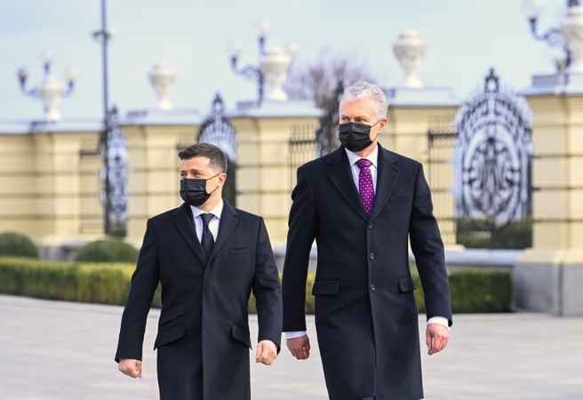 G. Nausėda: Lietuva remia Ukrainos kovą su agresoriumi