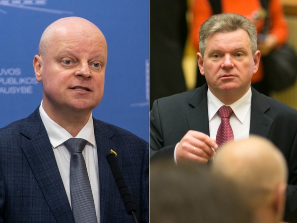 Saulius Skvernelis ir Jaroslavas Narkevičius