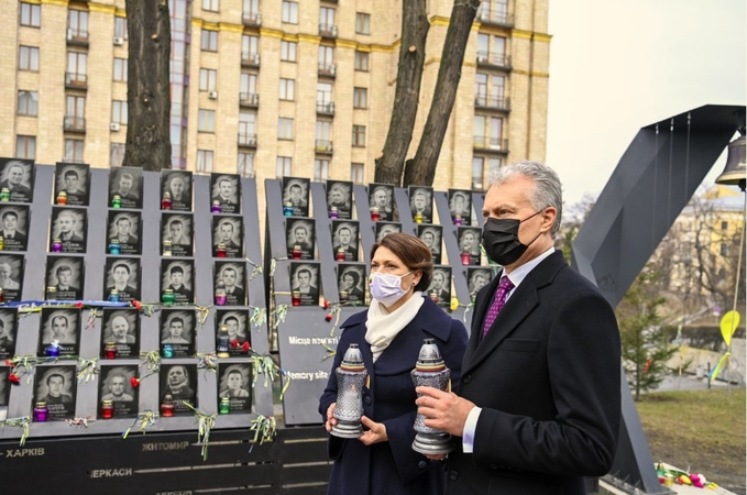 G. Nausėda: ukrainiečiai Maidane krauju užrašė, kad gali nulemti šalies ateitį