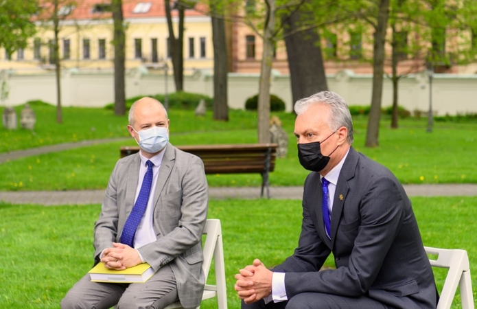 Prezidentas siūlo teisėkūros iniciatyvas vertinti klimato kaitos požiūriu