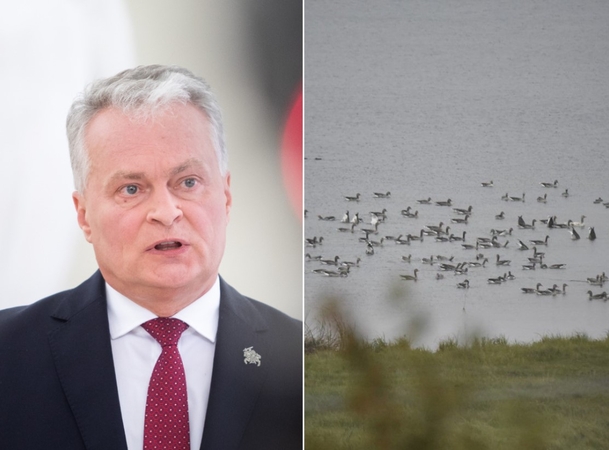 G. Nausėda: žvejybos ir medžioklės Žuvinto rezervate nuostatos turi būti pataisytos