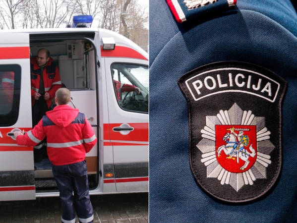 Policininkas Klaipėdos rajone sukėlė avariją, sužalota moteris