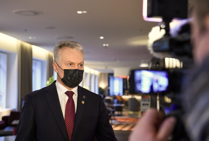 G. Nausėda dalyvaus parengiamojoje Europos Vadovų Tarybos sesijoje
