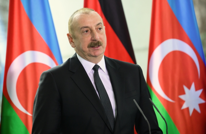 Gegužę į Lietuvą atvyks Azerbaidžano prezidentas I. Aliyevas