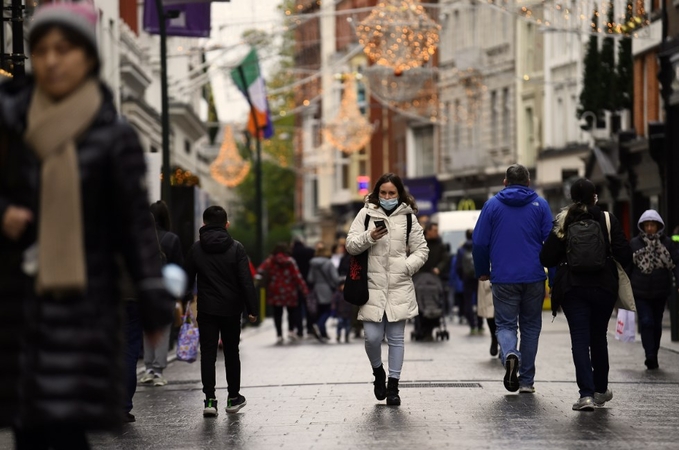 Plinta žaibiškai: omikron jau tapo dominuojančia koronaviruso atmaina Airijoje