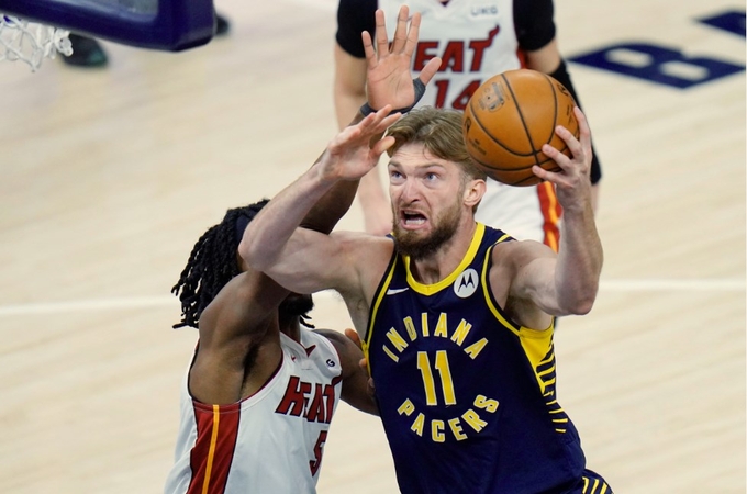 Sugrįžęs D. Sabonis dominavo po krepšiu, o „Pacers“ triumfavo Orlande