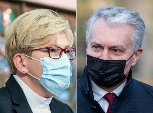 G. Nausėda Seimui teikia I. Šimonytės kandidatūrą į premjerus