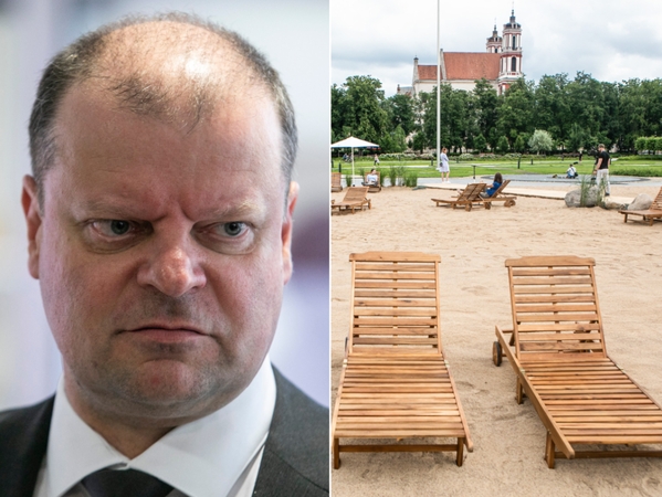 S. Skvernelis: negalima leisti toliau tyčiotis iš Lukiškių aikštės