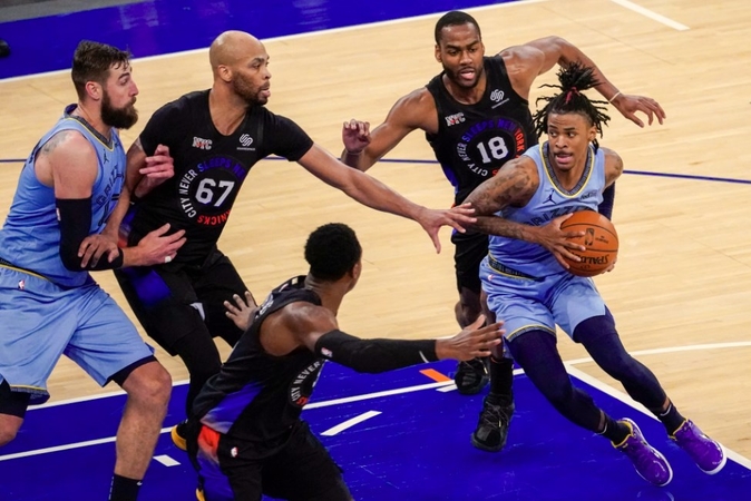 J. Valančiūno „Grizzlies“ ekipai – ypatingai skaudus kirtis Niujorke