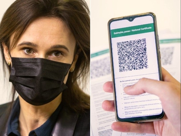 V. Čmilytė-Nielsen dėl kritikos galimybių pasui: dabar ne laikas atsisakyti, iki šiol pasiteisino