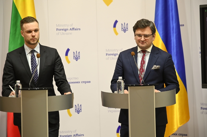 G. Landsbergis ragina tarptautinę bendruomenę tęsti politinį spaudimą Rusijai