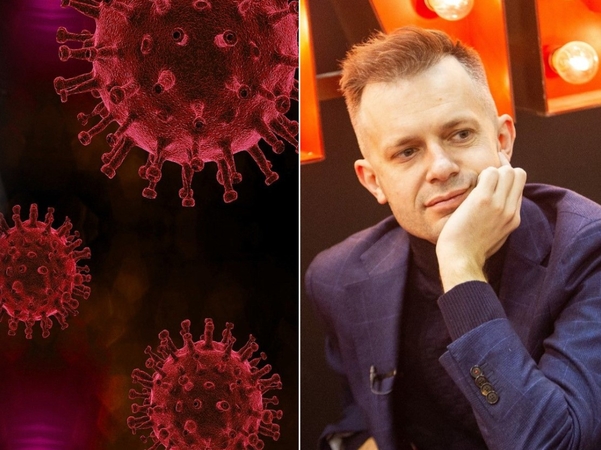 COVID-19 infekcija patvirtinta žurnalistui A. Tapinui