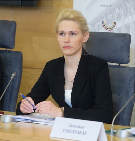 VRK pirmininkė Laura Matjošaitytė