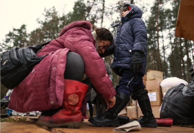 Prezidentūra dėl migrantų apgręžimo politikos žiemą: privalome gerbti žmogaus orumą