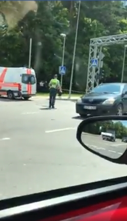 Sostinėje masinę avariją sukėlė ukrainietis