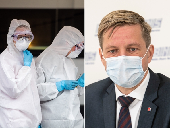 Po kontakto su užsikrėtusiu asmeniu testą teko atlikti ir Vilniaus merui
