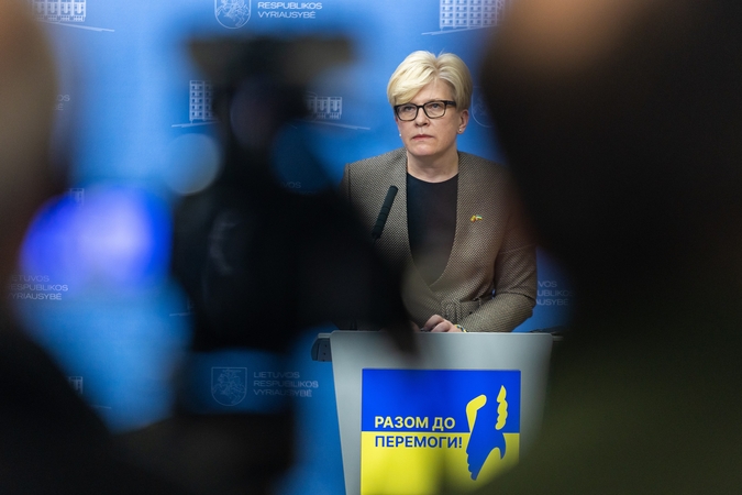 I. Šimonytė: siūlysime mokesčių lengvatas Ukrainos paramai