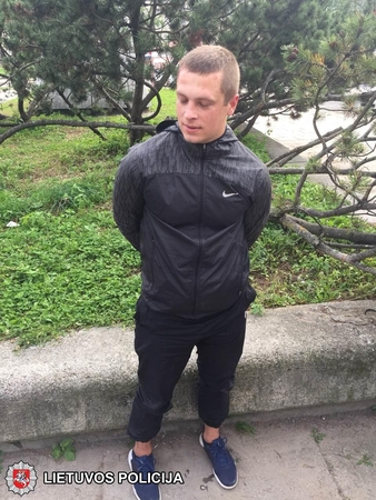 Vagišius moters rankinę nuplėšė anūkų akivaizdoje
