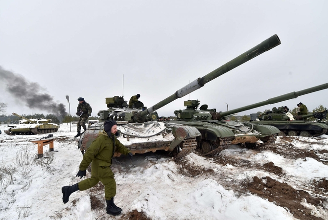 Ukraina kariauja jau penktus metus – žuvo 3,3 tūkst. nekaltų žmonių