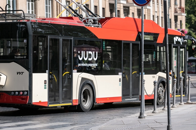 Vilniuje laikinai keisis 6-ojo troleibusų maršruto trasa