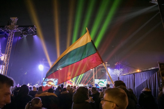 Vilnius švęs Laisvę – eitynės, trispalvės, 70 laužų ir koncertai