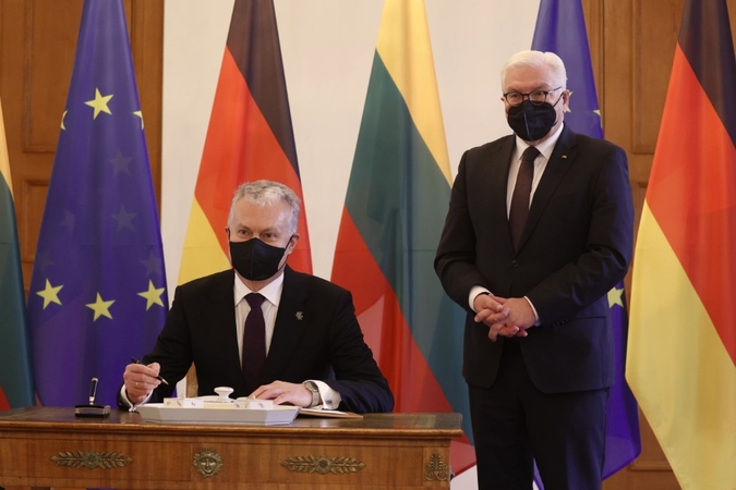 Lietuvoje lankosi Vokietijos prezidentas