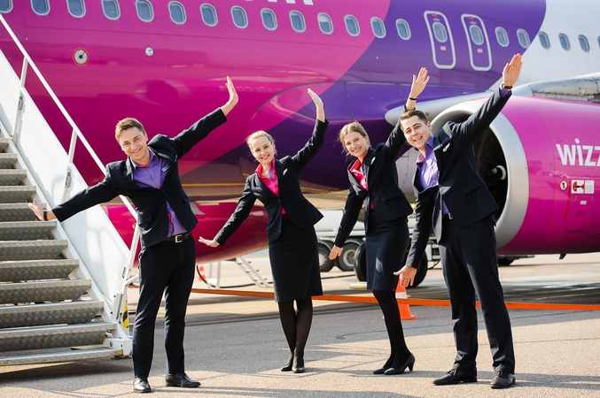 „Wizz Air“ skelbia 20 proc. nuolaidą skrydžiams