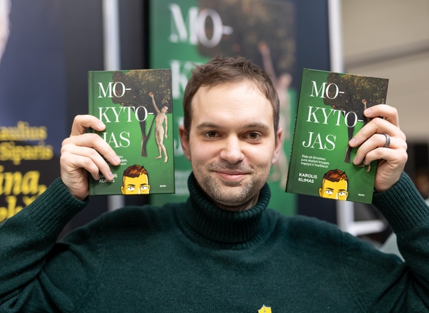  Sėkmė: „Tai bene pirma lietuvių autoriaus knyga, kurios dėmesio centre atsiduria mokytojas“, – paaiškina jau šešto leidimo sulaukusios knygos sėkmę K. Klimas.