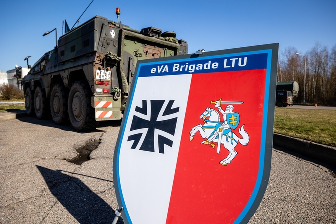 Svarbu: Vokietijos brigada turės visišką sąveikumą su Lietuvos ir kitomis čia dislokuotomis NATO karinėmis pajėgomis.