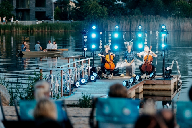 Kviečia:  prie Neveronių tvenkinio antrus metus vyks klasikinės muzikos vakaras „Vandens simfonija“.
