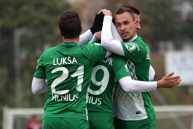Vilniaus „Žalgiris“ – ketvirtą kartą iš eilės Lietuvos futbolo čempionas