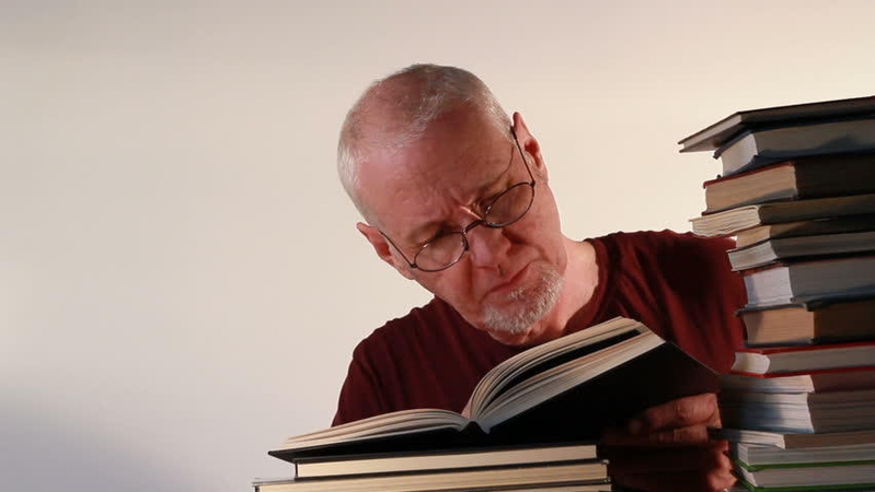 Profesorius: gera yra ta knyga, kurią reikia perskaityti ne vieną kartą