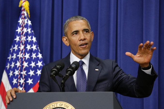 B. Obama: Rusija kišasi į JAV prezidento rinkimus