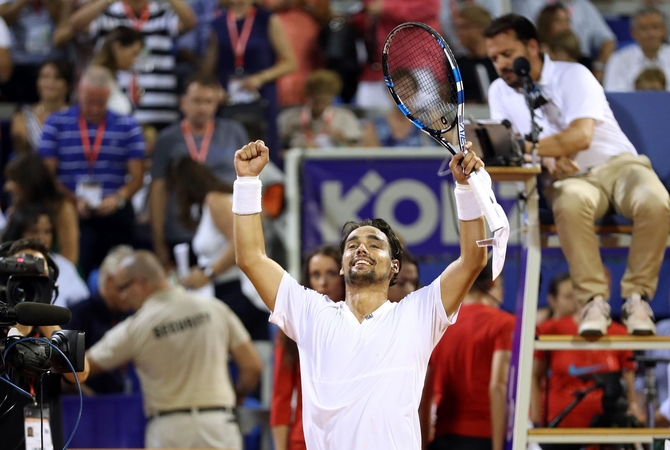 ATP serijos teniso turnyre Kroatijoje – lengvas italo triumfas
