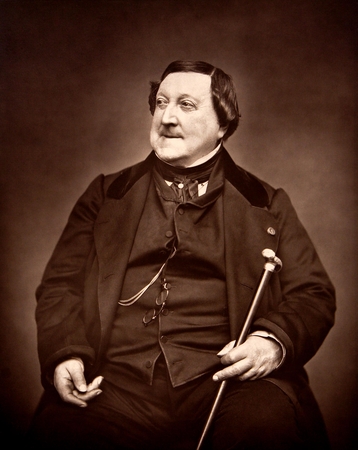 Apie G. Rossini gyvenimą žinių nedaug, anekdotų – apstu