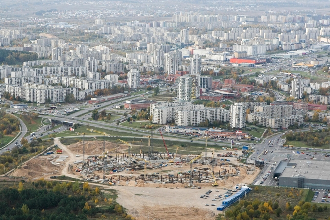Vilniaus valdžios ir Vyriausybės nesutarimai stabdo nacionalinio stadiono projektą
