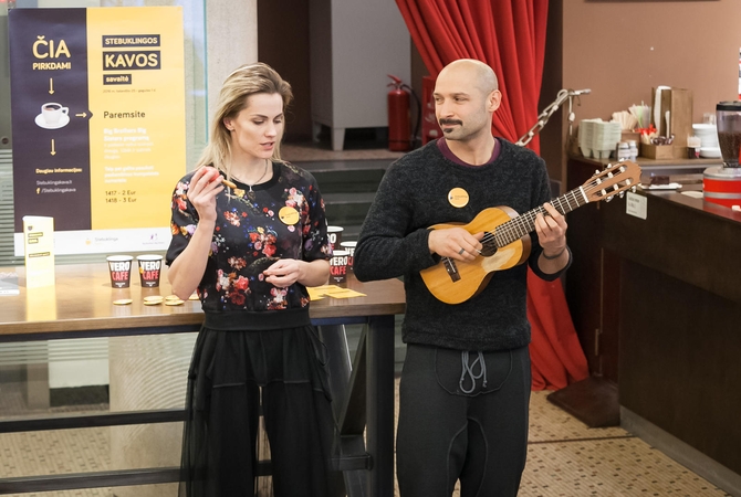 J. Šeduikytė kviečia padėti vaikams vaišinantis „Stebuklinga kava“
