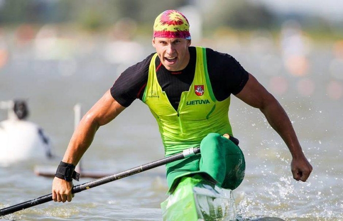 Kanojininkas Henrikas Žustautas tapo Europos sprinto vicečempionu