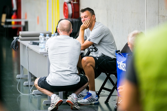 "Žalgirio" treneris Š. Jasikevičius: kol kas man liūdnoka