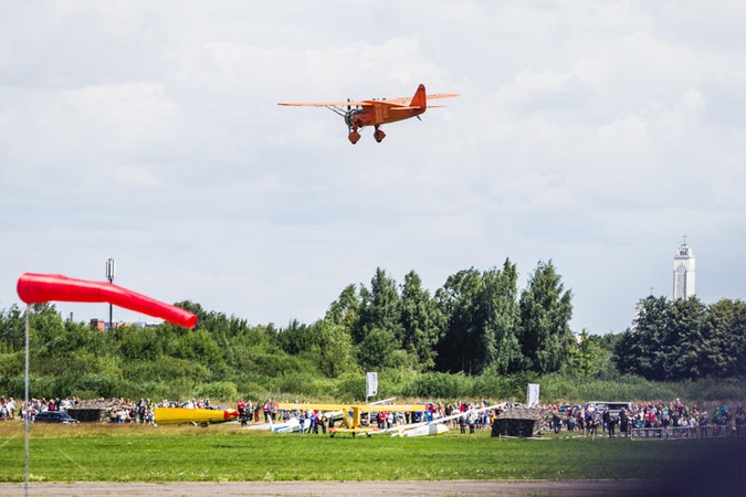 Aviacijos šventės pradžią paskelbė „Lituanica“