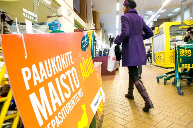 "Maisto banko" akcija džiugina dosnumu