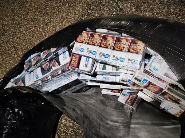 Pernai VSAT sulaikė per 2,5 mln. cigarečių kontrabandos