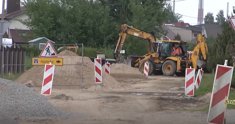Gatvės rekonstrukcija gyventojus veda iš kantrybės: tai – pinigų švaistymas