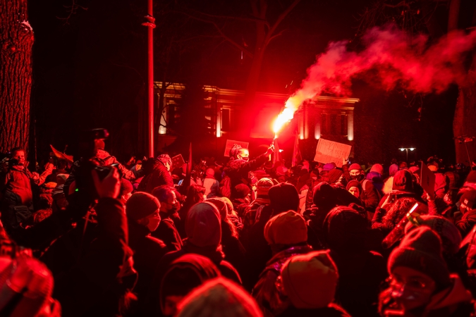 Lenkija ruošiasi kitiems protestams prieš beveik visišką abortų draudimą