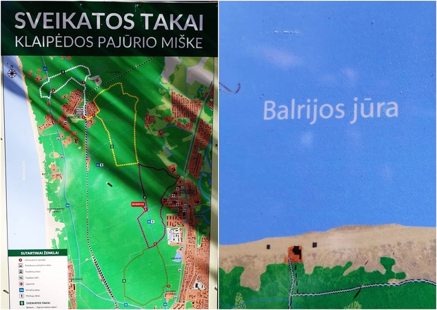 Nuostaba: klaipėdietė svarstė, kas ir kada pakeitė Baltijos jūros pavadinimą.