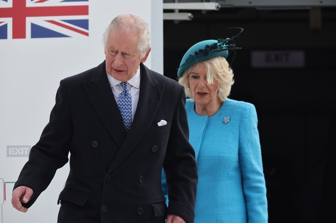 Karalius Charlesas III ir karalienė konsortė Camilla