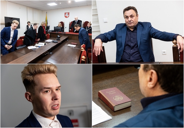 Nešinas Šventuoju Raštu į teismą dėl LGBTIQ niekinimo atvykęs P. Gražulis: pozicijos nekeičiu