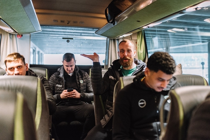 Komfortas: Kauno žalgiriečiai iš „Kautros“ autobusų išsirinko „Setra S 516 HD“.