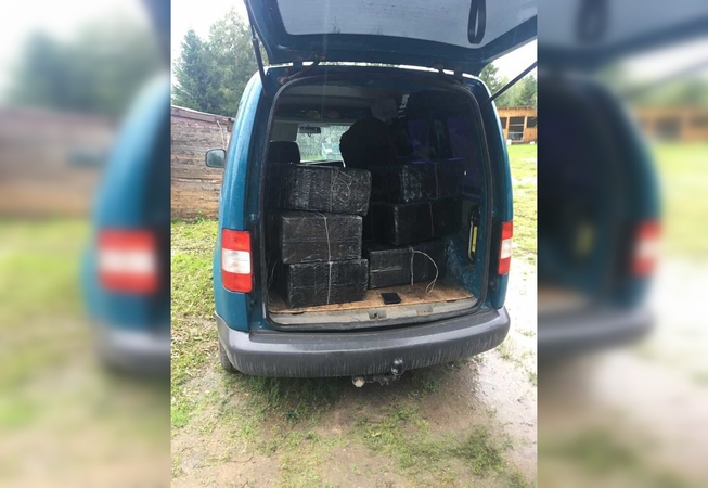 Dėl cigarečių kontrabandos antrą kartą įkliuvusiam vyrui – laisvės atėmimo bausmė